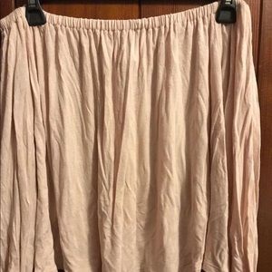 Mahina Off-The-Shoulder Cream Top